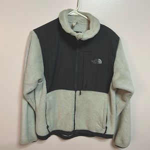 North Face White Fleece Jacket